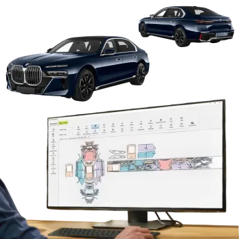 Pre-cut PPF Film kit for BMW