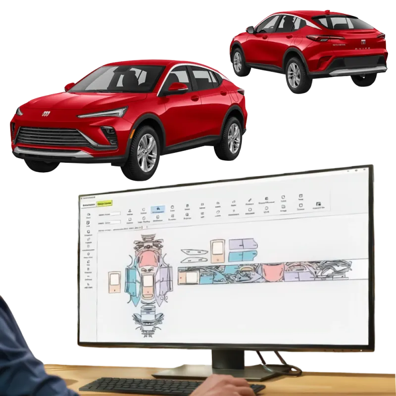 folii ppf - pre-cut ppf film kit for buick