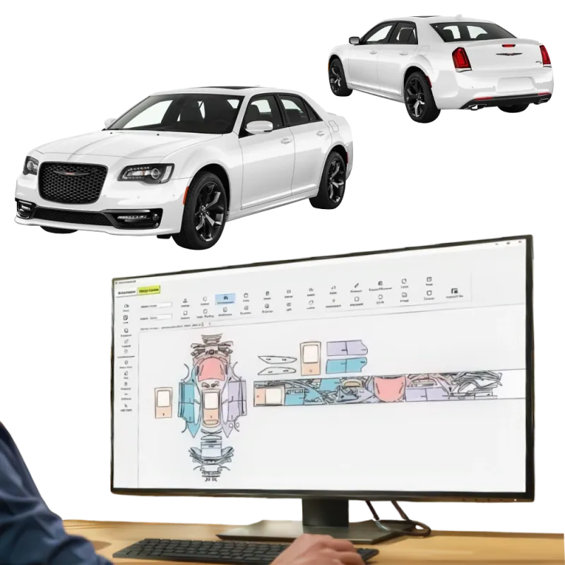 folii ppf - pre-cut ppf film kit for chrysler