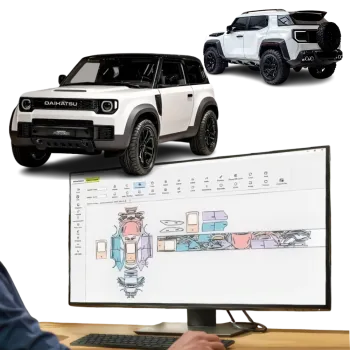 Pre-cut PPF Film kit for Daihatsu