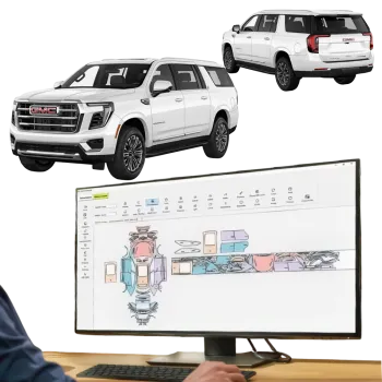 Pre-cut PPF Film kit for GMC