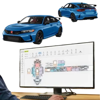 Pre-cut PPF Film kit for Honda