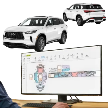 Pre-cut PPF Film kit for Infiniti