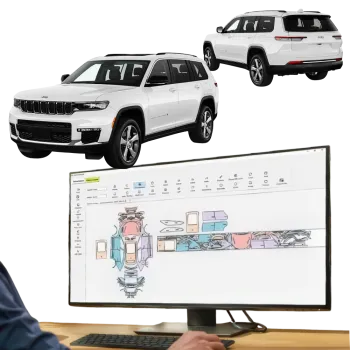 Pre-cut PPF Film kit for Jeep