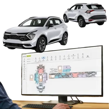 Pre-cut PPF Film kit for Kia