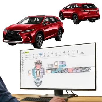 Pre-cut PPF Film kit for Lexus