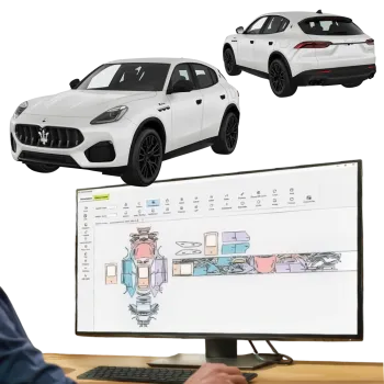 Pre-cut PPF Film kit for Maserati