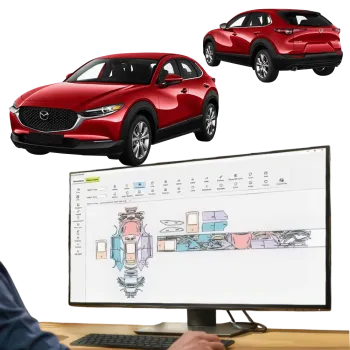 Pre-cut PPF Film kit for Mazda