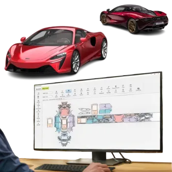 Pre-cut PPF Film kit for McLaren