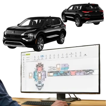 Pre-cut PPF Film kit for Mitsubishi