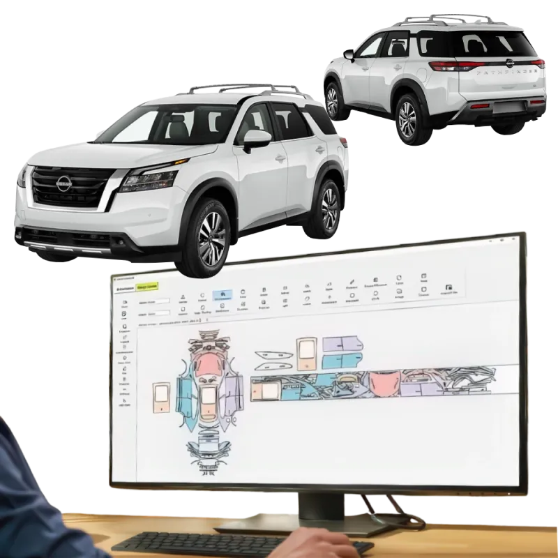 folii ppf - pre-cut ppf film kit for nissan