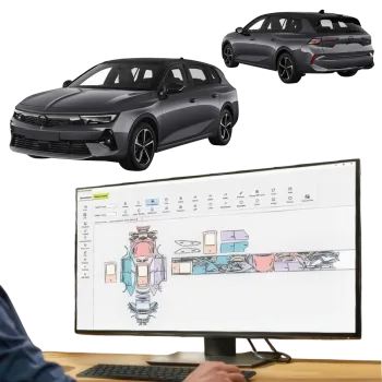 Pre-cut PPF Film kit for Opel