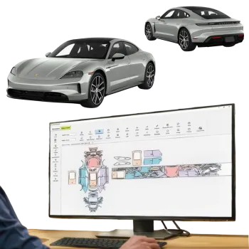 Pre-cut PPF Film kit for Porsche