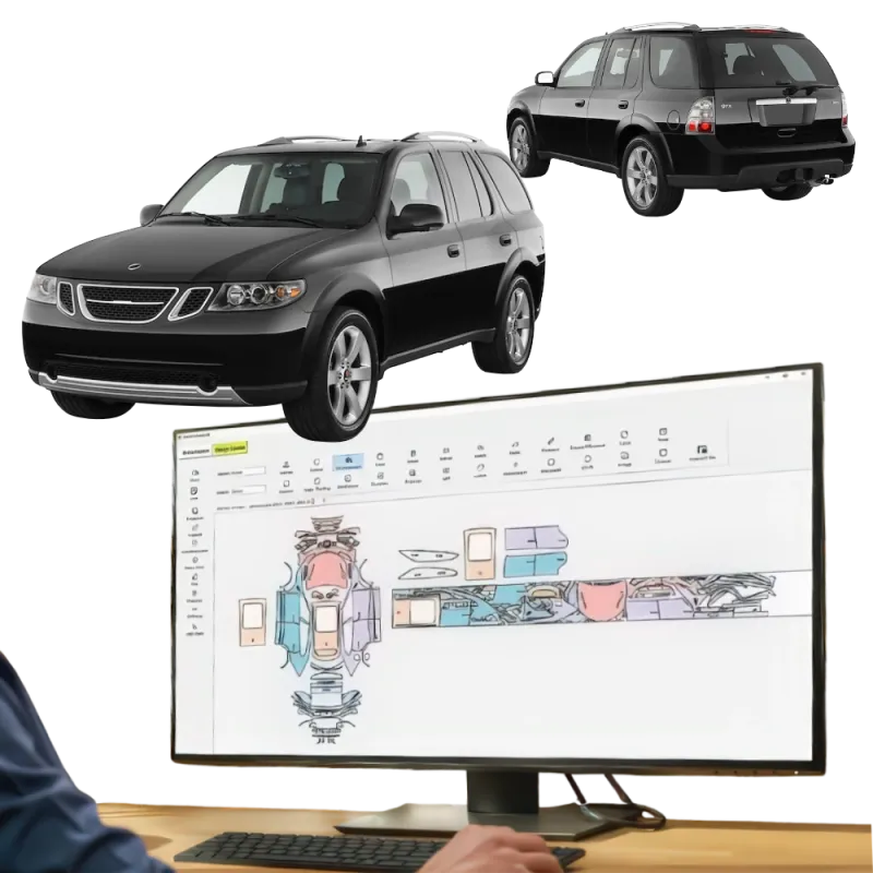 folii ppf - pre-cut ppf film kit for saab