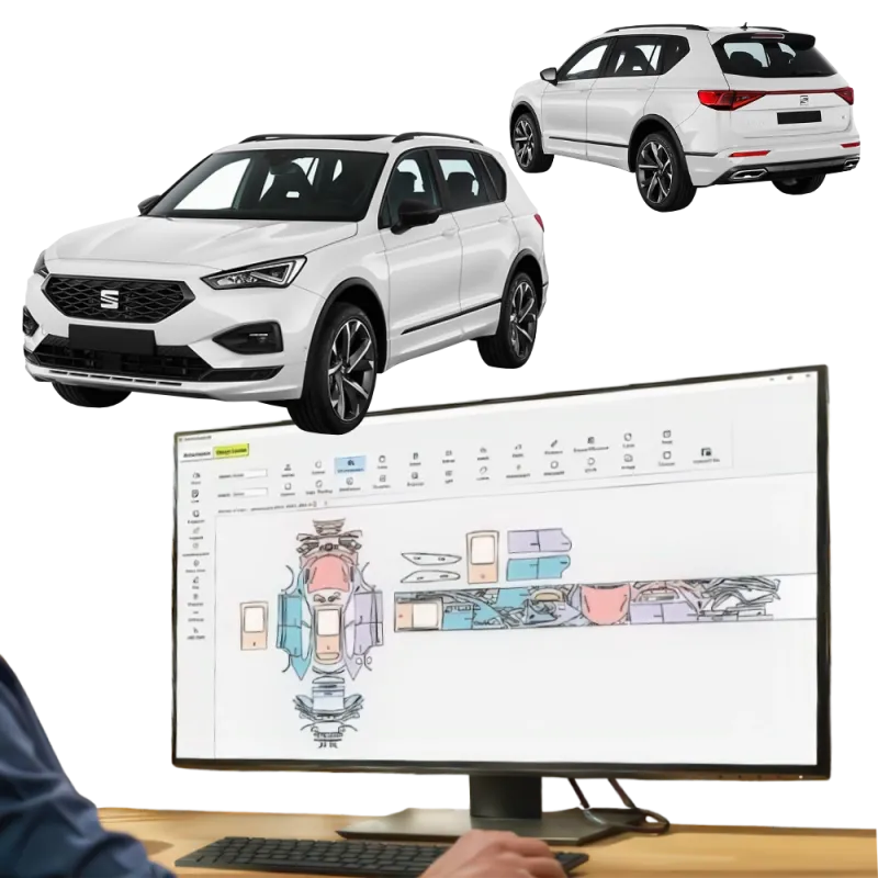 folii ppf - pre-cut ppf film kit for seat