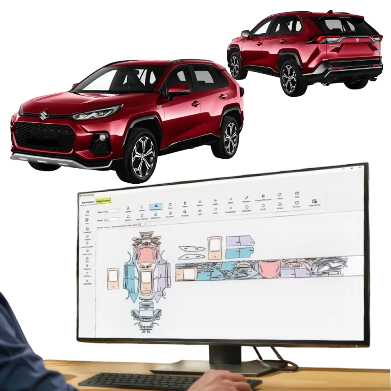 folii ppf - pre-cut ppf film kit for suzuki