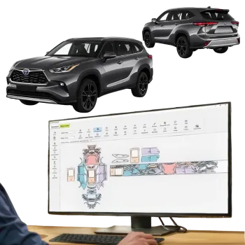 Pre-cut PPF Film kit for Toyota