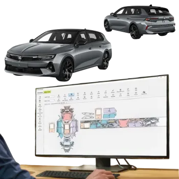 Pre-cut PPF Film kit for Vauxhall