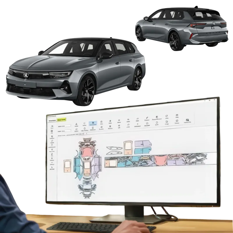 folii ppf - pre-cut ppf film kit for vauxhall