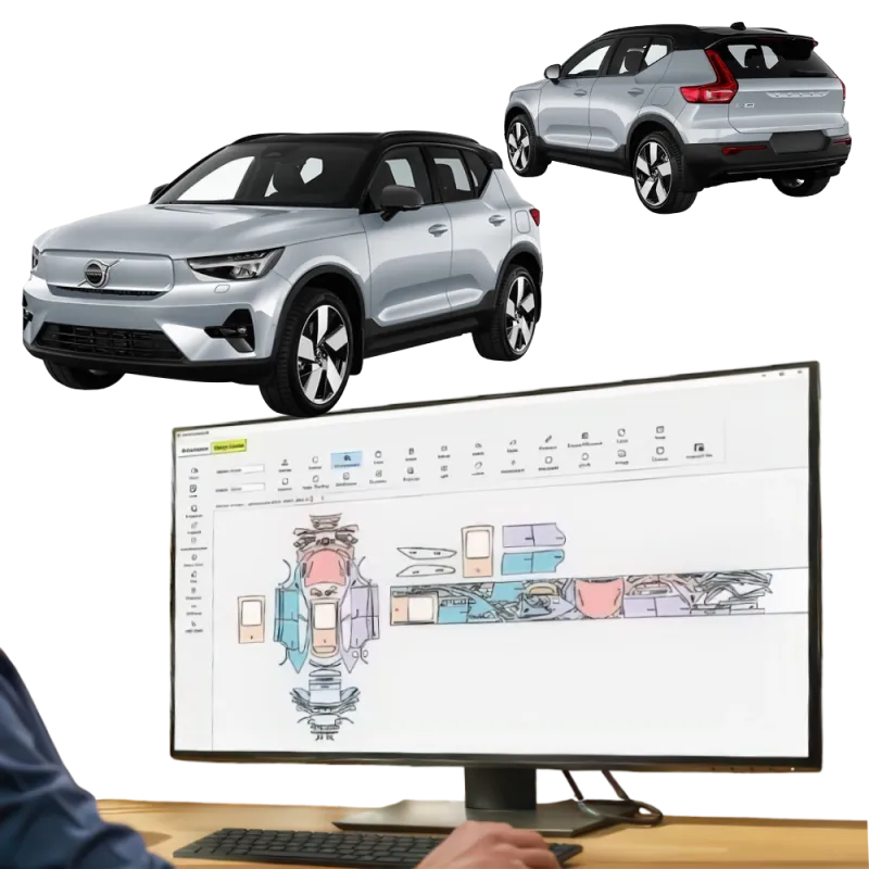 folii ppf - pre-cut ppf film kit for volvo